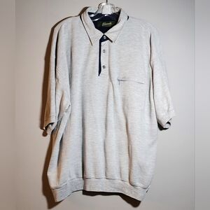 Vintage Penmans Gray Short Sleeve Polo Shirt 2XL T-shirt